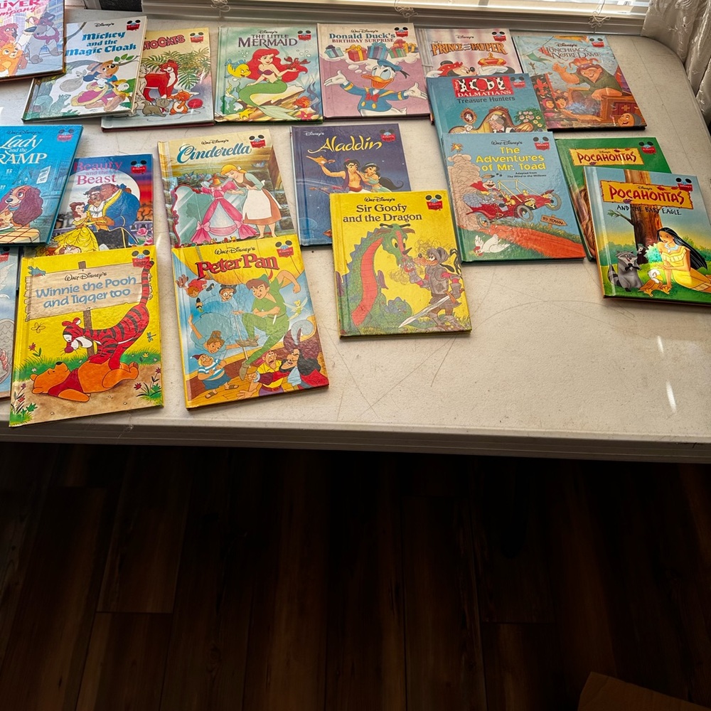 Disney collection of 36 books. Like new